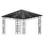 Voir la diapositive 4 : VIDAXL Tonnelle avec moustiquaire et lumieres LED 3x3x2,73m Anthracite