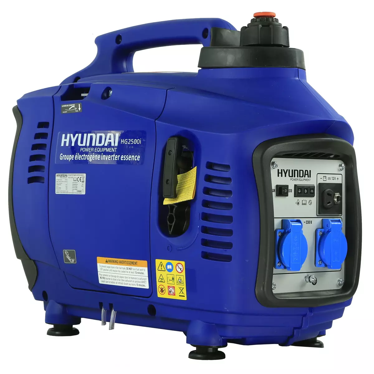 HYUNDAI Groupe électrogène Inverter HG2500I - 2000W