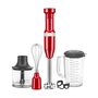 Voir la diapositive 1 : KitchenAid Mixeur 5KHBV83EER ROUGE EMPIRE