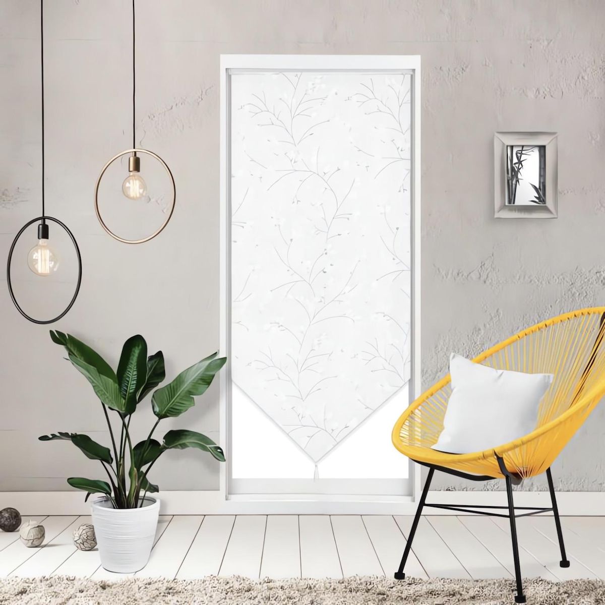 SOLEIL D'OCRE Voilage porte fenêtre OSAKA, par Soleil d'Ocre