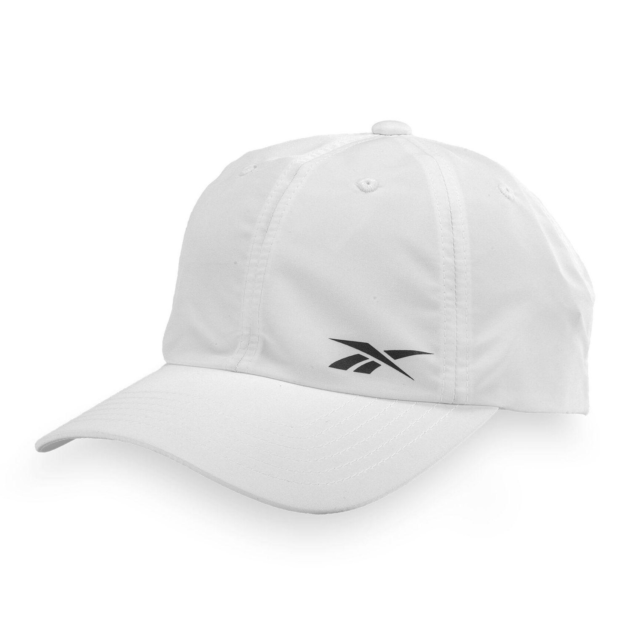 Reebok Casquette Dad cap en polyester avec print sur le côté Flow Cap. Coloris disponibles : Blanc