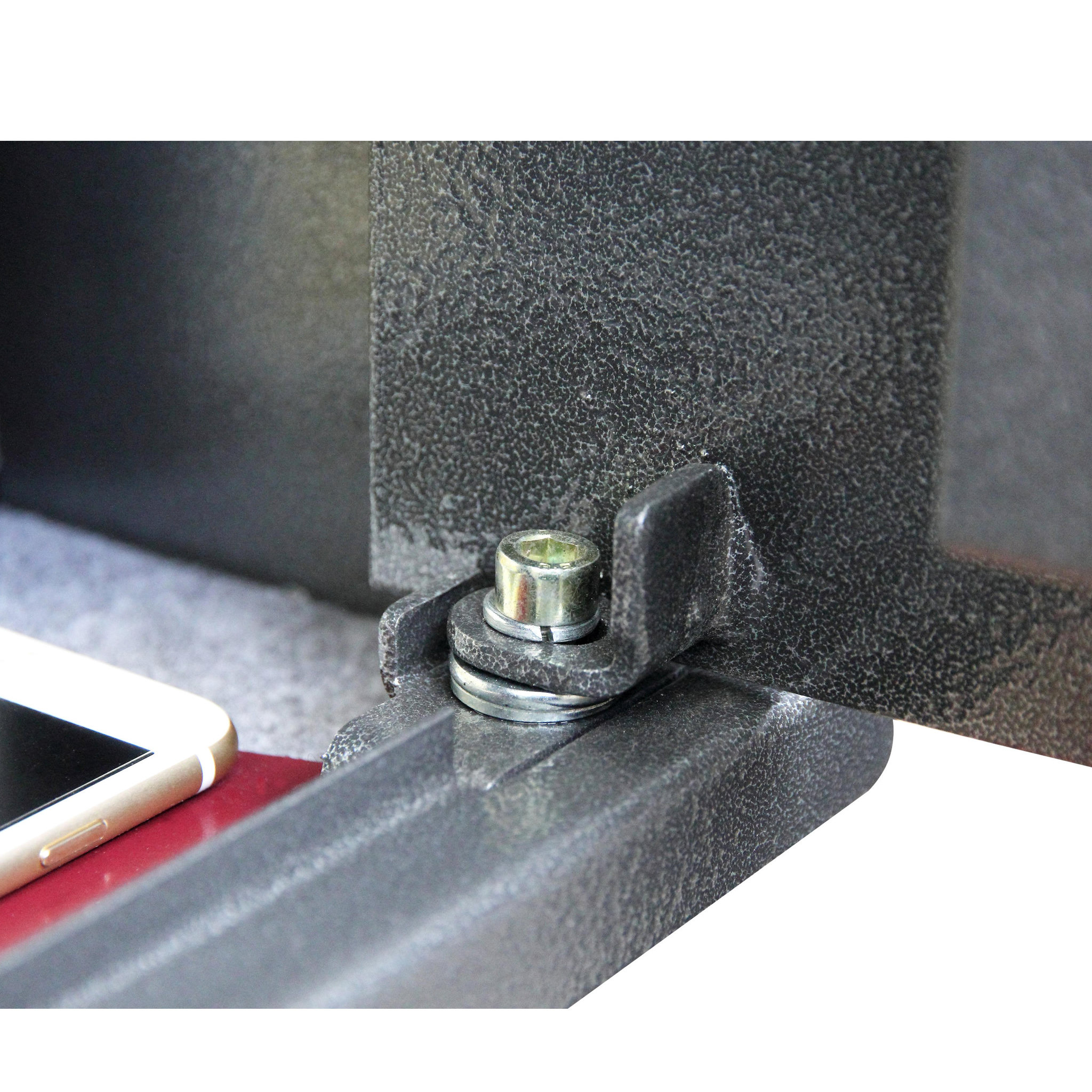 Voir la diapositive 3 : PHOENIX Coffre-fort à poser SS0801E - Combinaison électronique 8.5 L