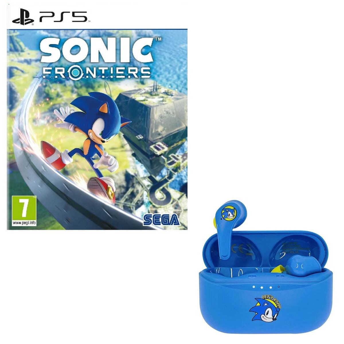 Sonic Frontiers PS5 + Ecouteurs sans Fil Bluetooth pour Enfant