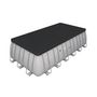 Voir la diapositive 2 : BESTWAY Piscine tubulaire 6,71x3,66x1,32 m - rectangulaire