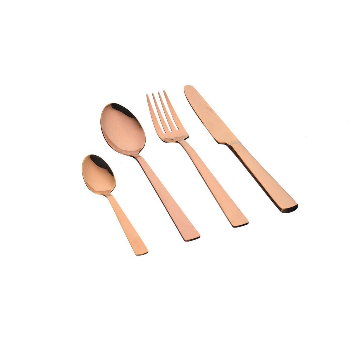 BJORN Ménagère 24 pièces TELMO - Copper