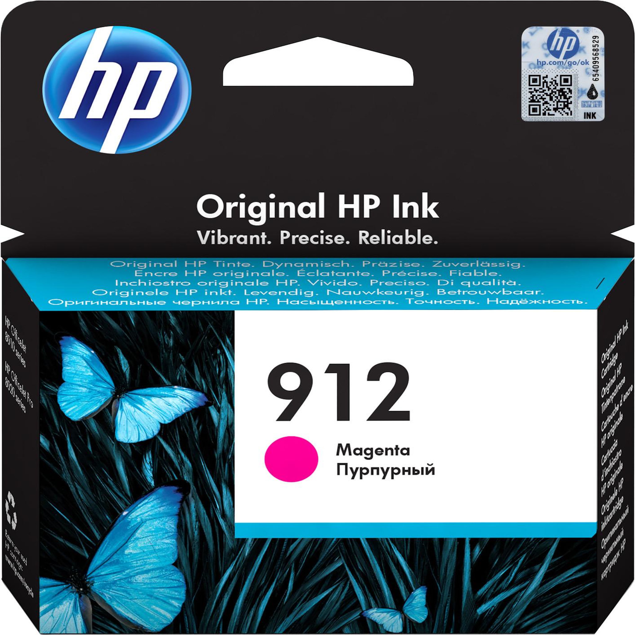 HP Hp 912 cartouche d'encre magenta authentique