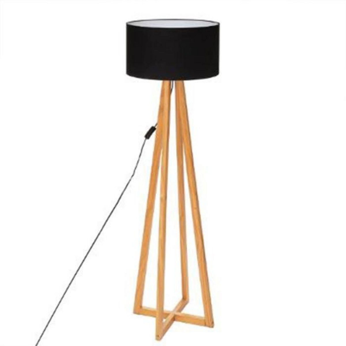 ATMOSPHERA Lampadaire Multi Pieds Design  Pin  141cm Noir