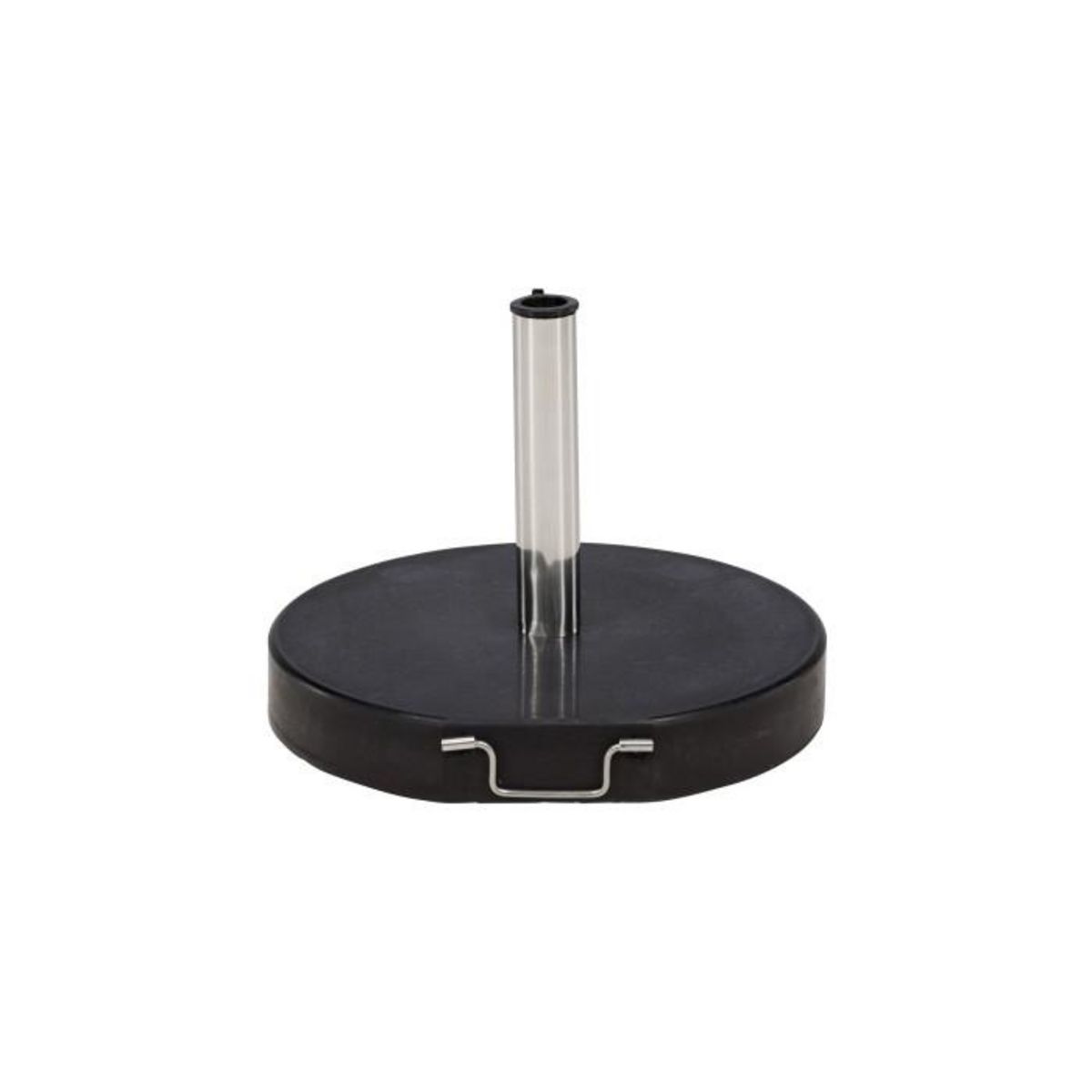 Paris Prix Pied de Parasol Rond en Granite  Stathera  50cm Gris