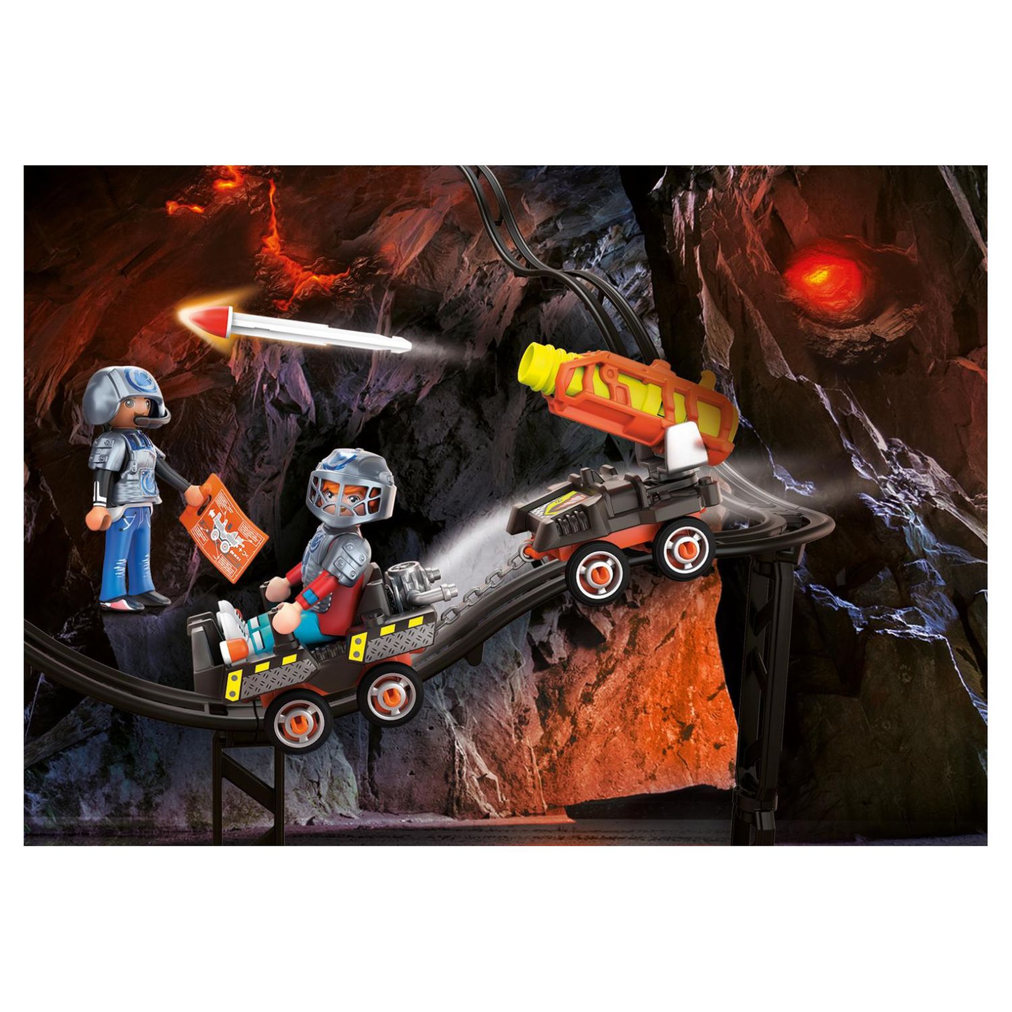 Voir la diapositive 6 : PLAYMOBIL 70929 Véhicule de tir pour Dino Mine