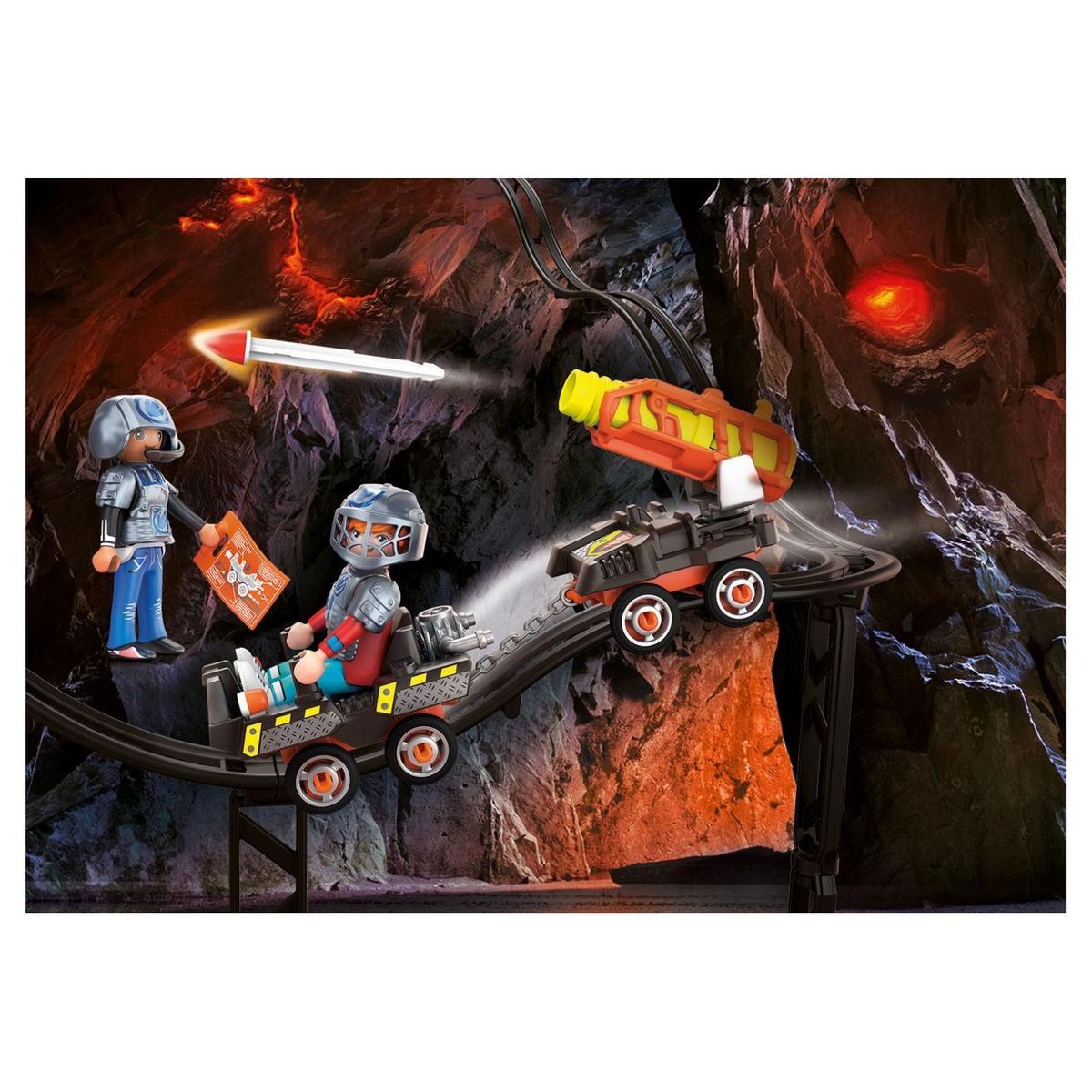 PLAYMOBIL 70929 Véhicule de tir pour Dino Mine