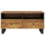 Voir la diapositive 4 : VIDAXL Table basse 80x54x40 cm Bois de manguier solide et d'ingenierie