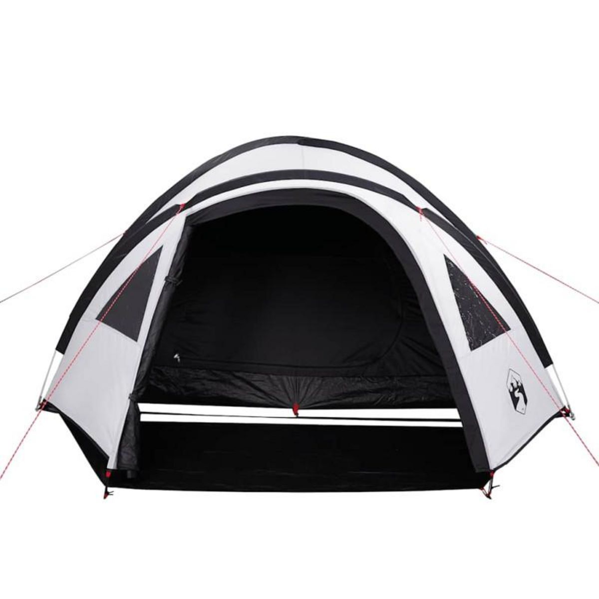 VIDAXL Tente de camping à dôme 4 personnes tissu occultant imperméable