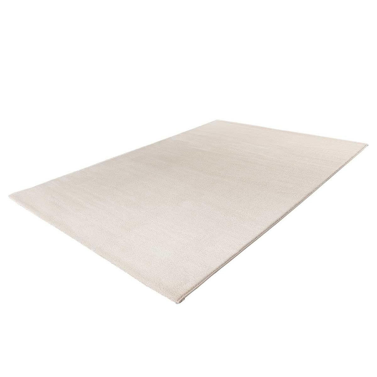 Paris Prix Tapis Tissé Shaggy à Poils Longs  Nila  Ivoire