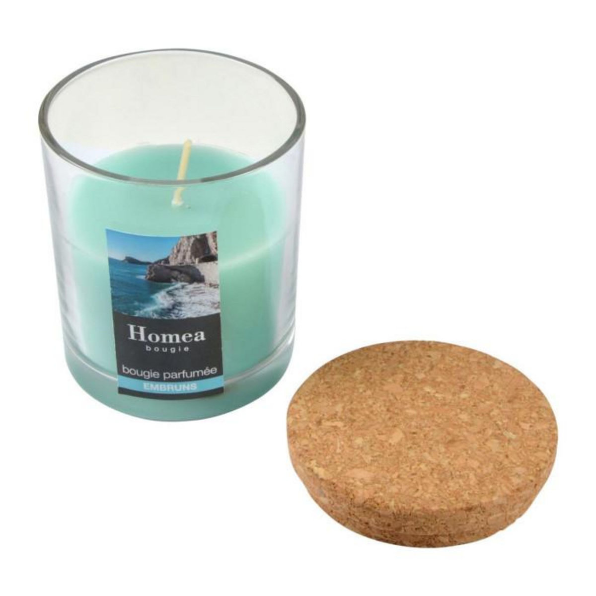 Paris Prix Bougie Verrine Parfumée  Essentiel  8cm Embruns