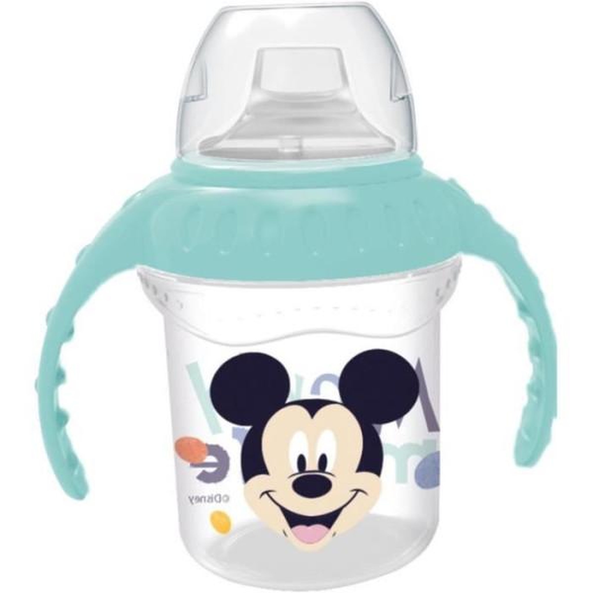 Voir la diapositive 2 : THERMOBABY Pack repas 1er age thermobaby mickey - 1 grignoteuse + 1 bol avec cuillere + 1 tasse a poignée + un set de 2 couverts