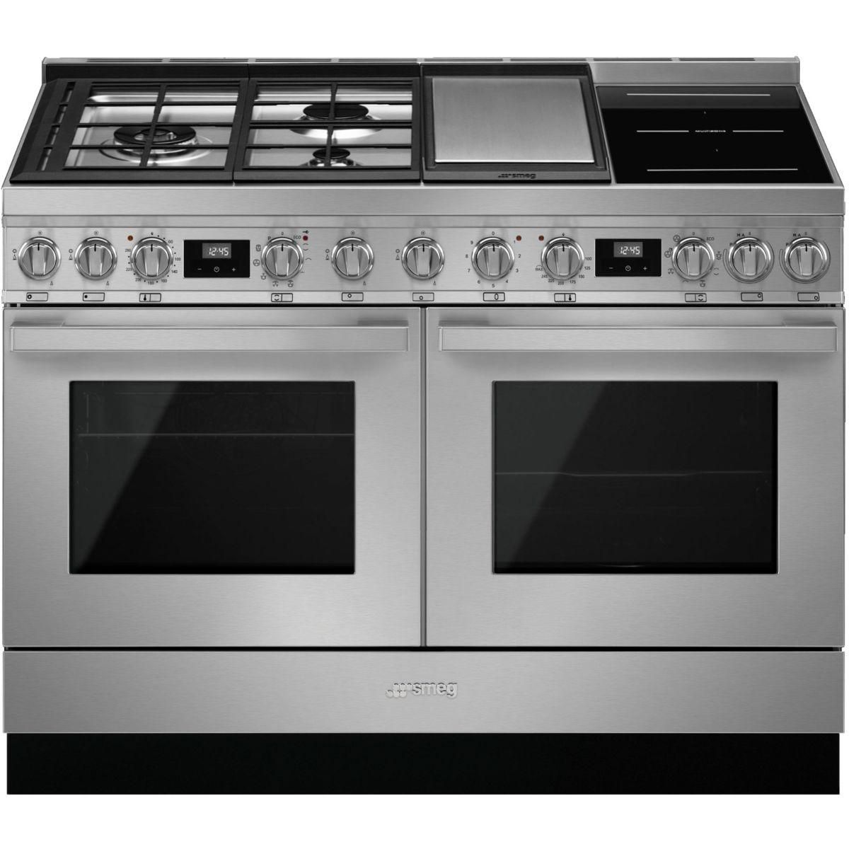 SMEG Piano de cuisson mixte CPF120IGMPX