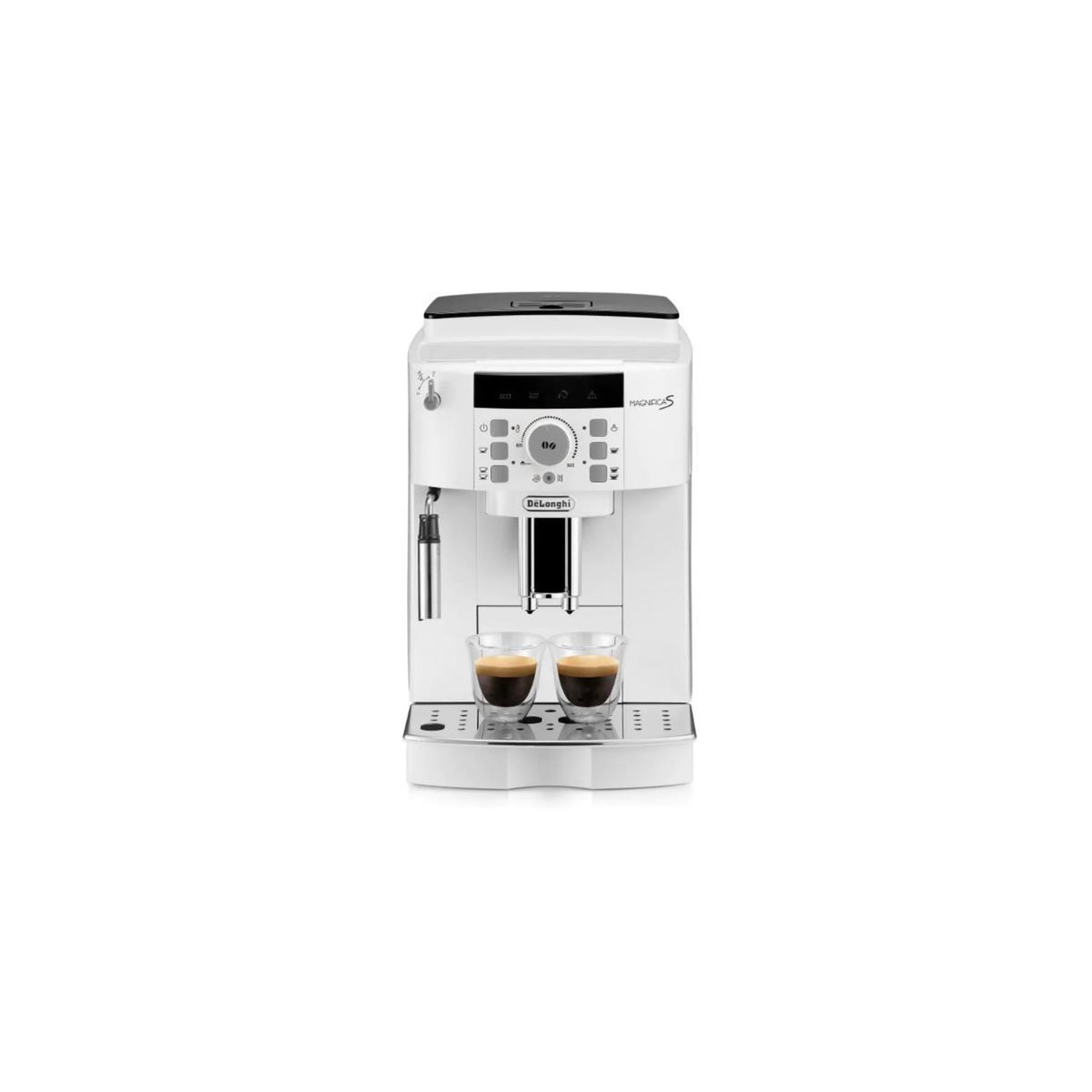 Voir la diapositive 2 : DELONGHI Machine à café automatique De Longhi Magnifica S ECAM 22.110.W Machine à expresso 1,8 L