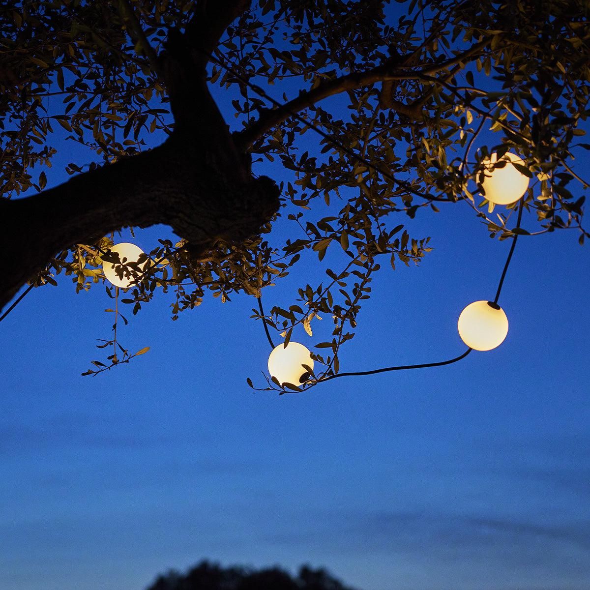 Lumisky Guirlande lumineuse d'extérieur BOLLY Blanc Plastique 5,5M