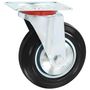 Voir la diapositive 3 : VIDAXL 8 pcs Roulettes pivotantes 160 mm