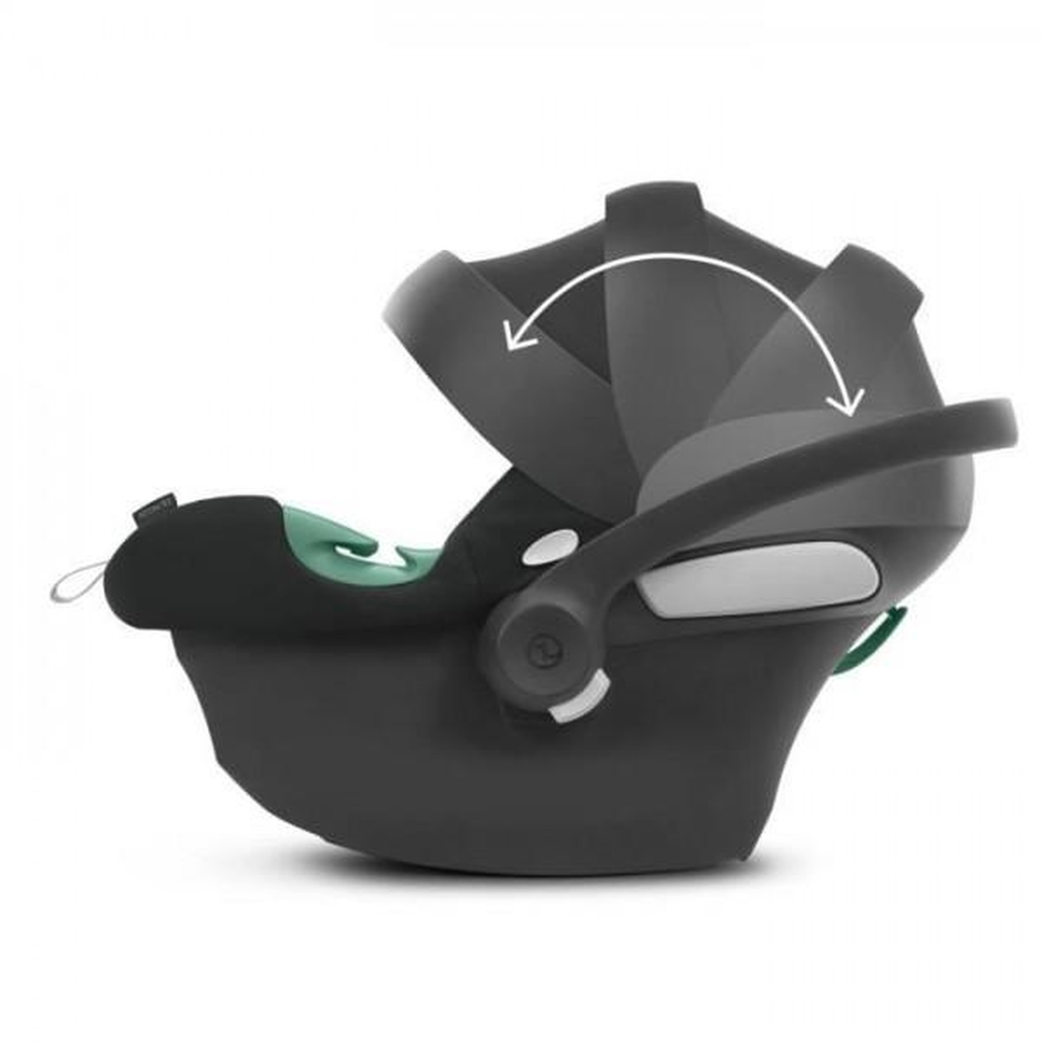 Voir la diapositive 4 : CYBEX Siege Auto  Aton B2 i-Size - 0-24 mois - Volcano Black CYBEX