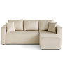Voir la diapositive 1 : BEST MOBILIER Housse en velours pour canapé déhoussable topaze