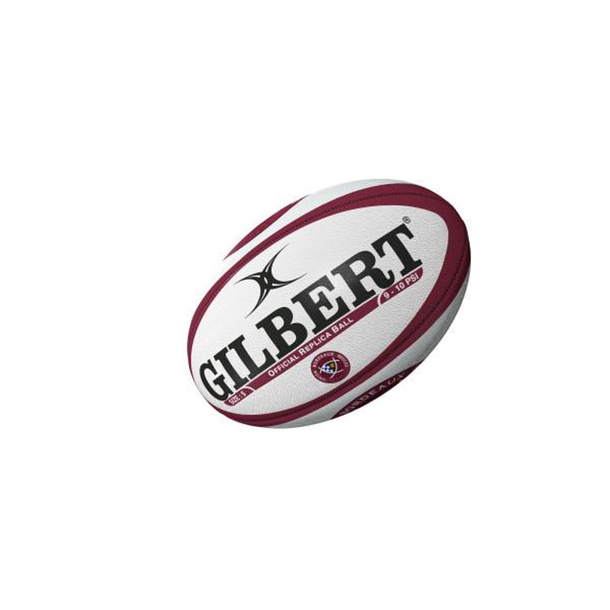 GILBERT Ballon de rugby - bordeaux ubb - replica - gilbert - taille 5