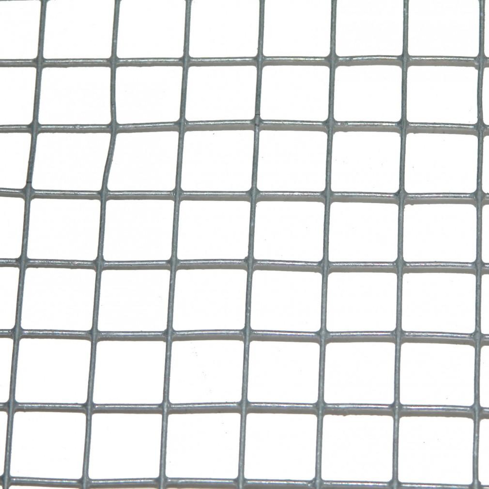 CENTRALE BRICO Grillage pour animaux soudé gris, H.0.5 x L.10 m, maille H.12 x l.12.7 mm