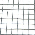 CENTRALE BRICO Grillage pour animaux soudé gris, H.0.5 x L.10 m, maille H.12 x l.12.7 mm