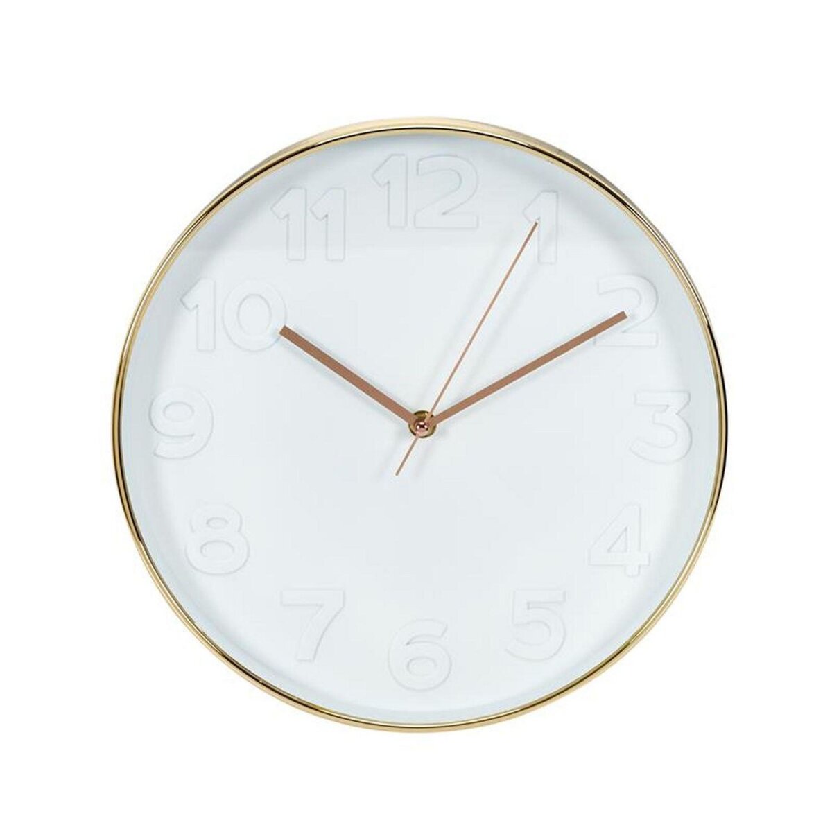 The Home Deco Factory Horloge ronde Deco Chic - Diam. 30,5 cm