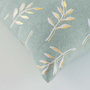 Voir la diapositive 3 : Paris Prix Housse de Coussin Imprimée  Helira  40x40cm Vert