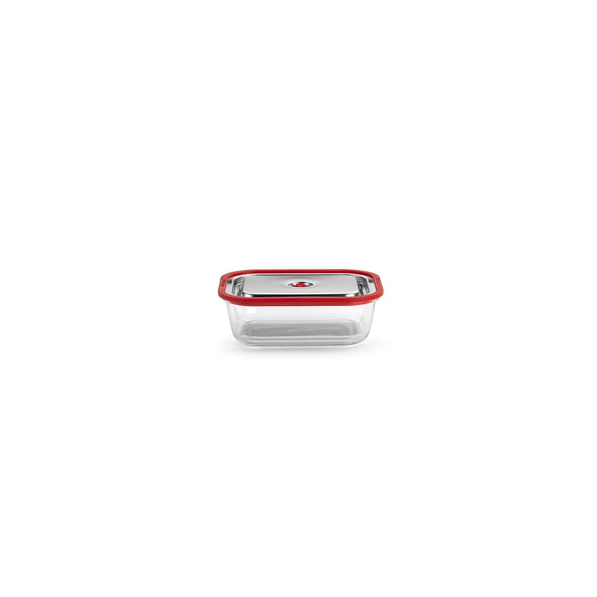 Voir la diapositive 2 : MAGIC VAC Récipient Magic Vac ACO1138 FREE inox et rouge