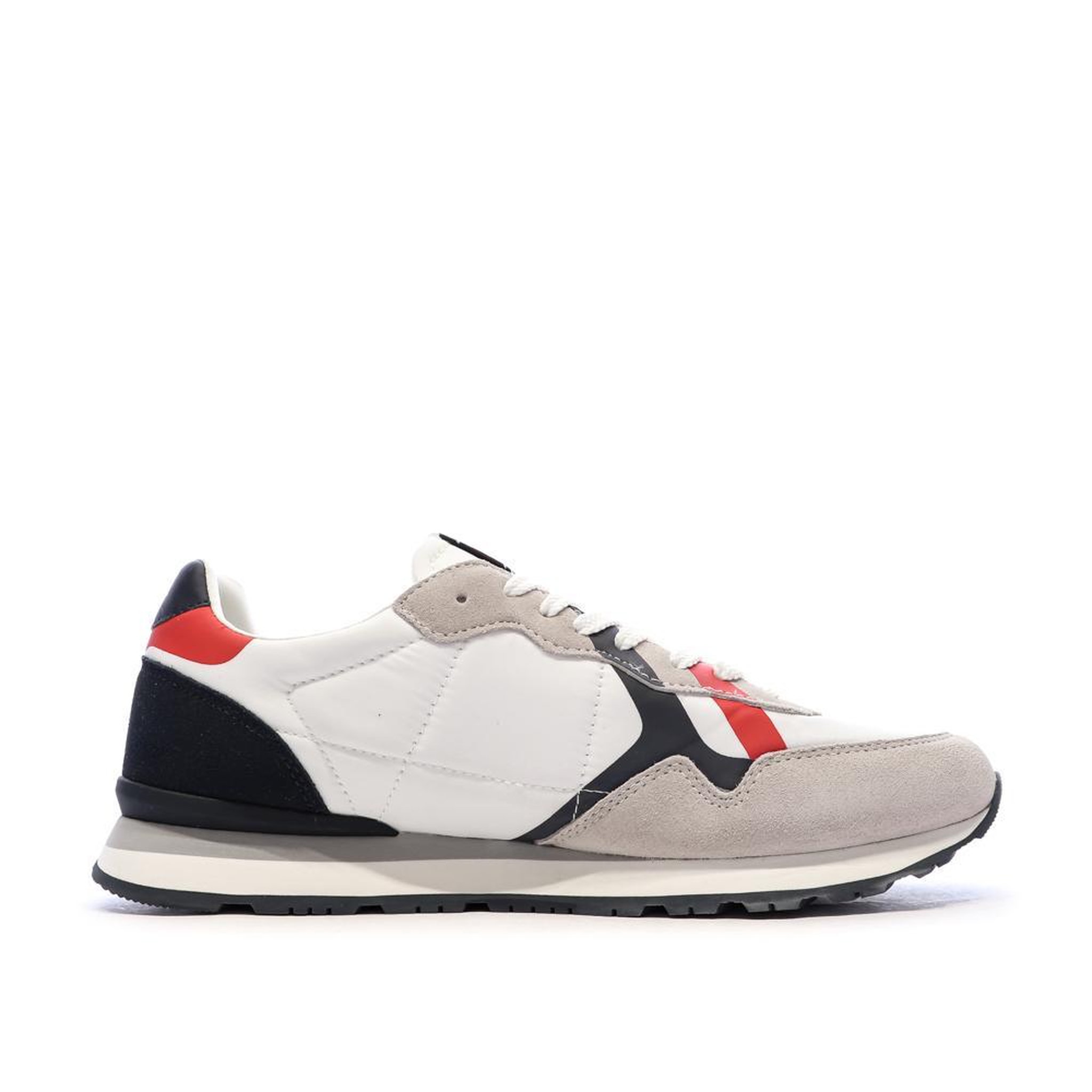Voir la diapositive 2 : Pepe Jeans Baskets Gris/Blanc Homme Pepe Jeans Brit Road