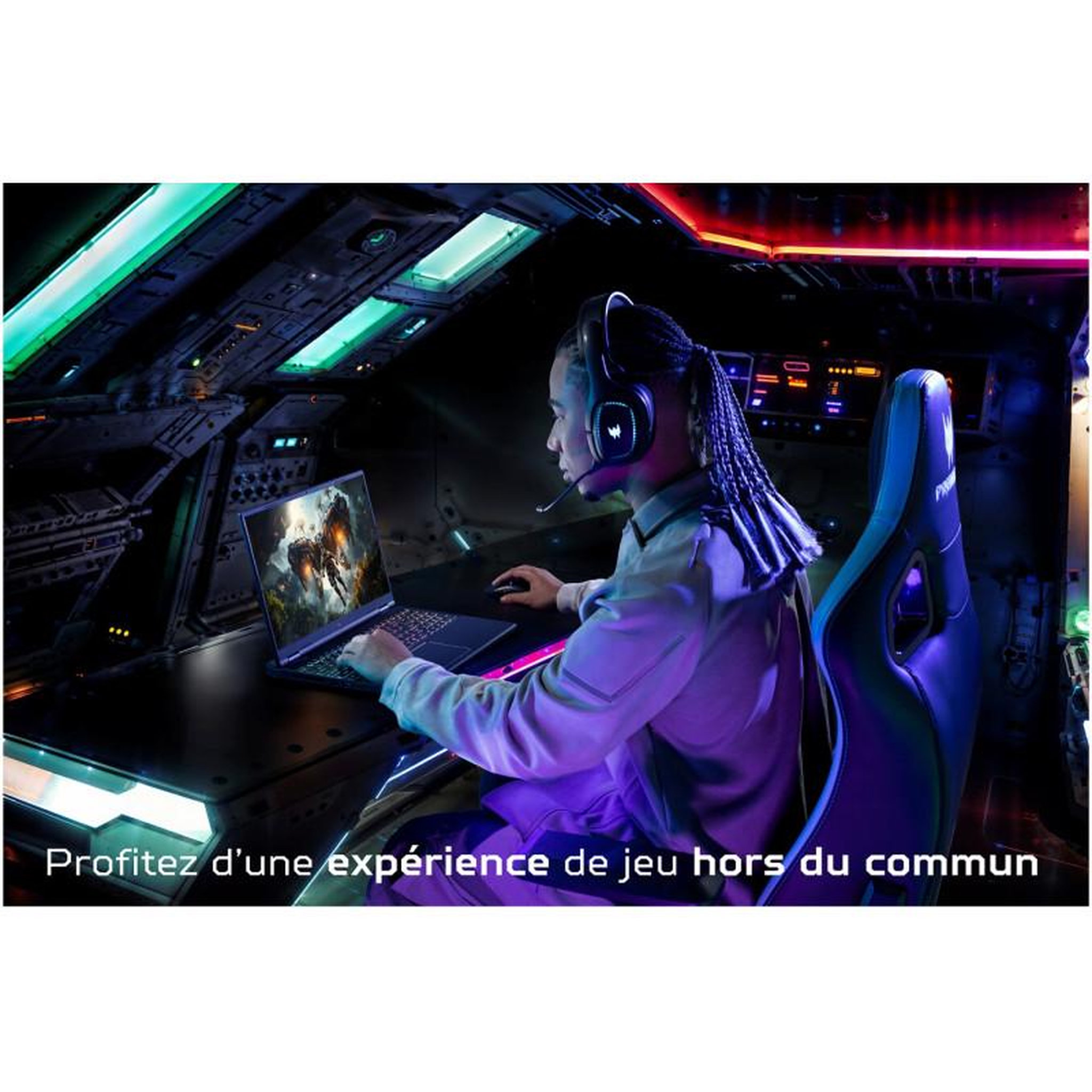 Voir la diapositive 6 : ACER PC portable Acer Gaming Predator Helios Neo 16 PHN16 72 759C 16 WQXGA Intel Core i7 14650HX RAM 16 Go DDR5 512 Go SSD GeForce