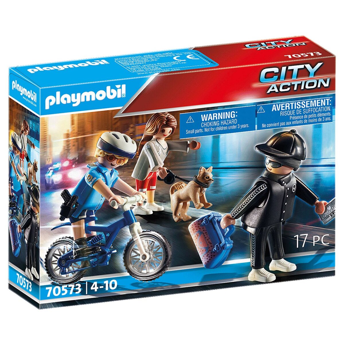 PLAYMOBIL 70573 - City Action - Police Policière et voleur