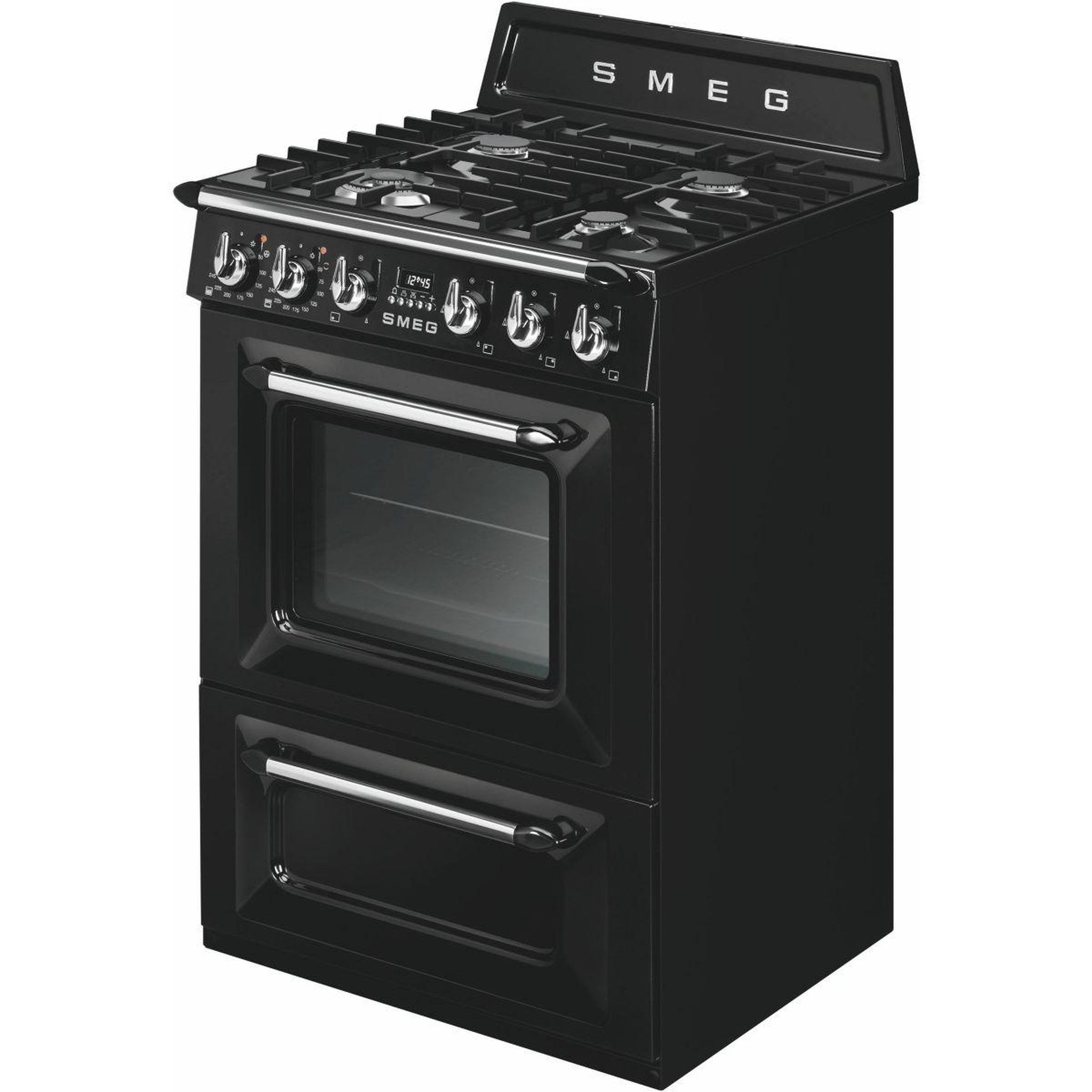 Voir la diapositive 4 : SMEG Cuisinière gaz tr62bl