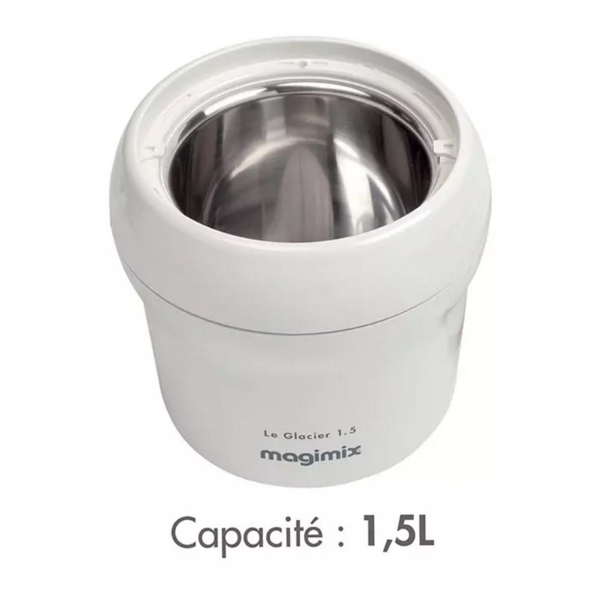 MAGIMIX Sorbetière 1.5l 15w blanc - 11667