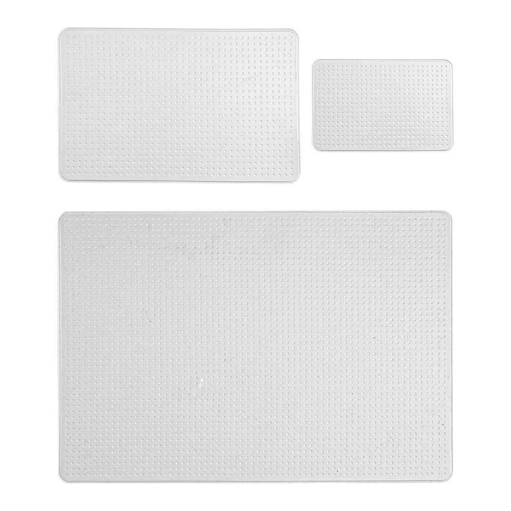 FIVE Lot de 3 couvercles  silicone  34cm transparent