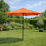 Voir la diapositive 3 : CONCEPT USINE Parasol terracotta rond 2,5 x 2,5 m COME