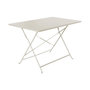 Voir la diapositive 1 : SWEEEK Table de jardin bistrot pliable - Emilia rectangle - Table rectangle 110x70cm en acier thermolaqué
