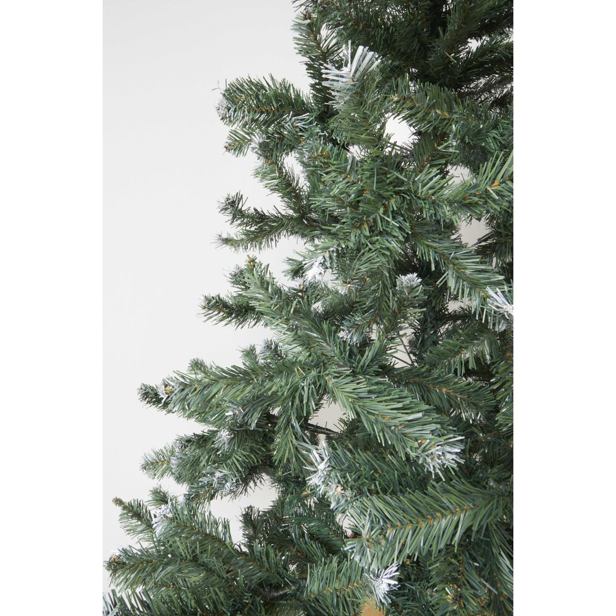 Voir la diapositive 2 : CHRISTMAS DAY Sapin de noel artificiel vert pointes blanches - 1.50m - 4177