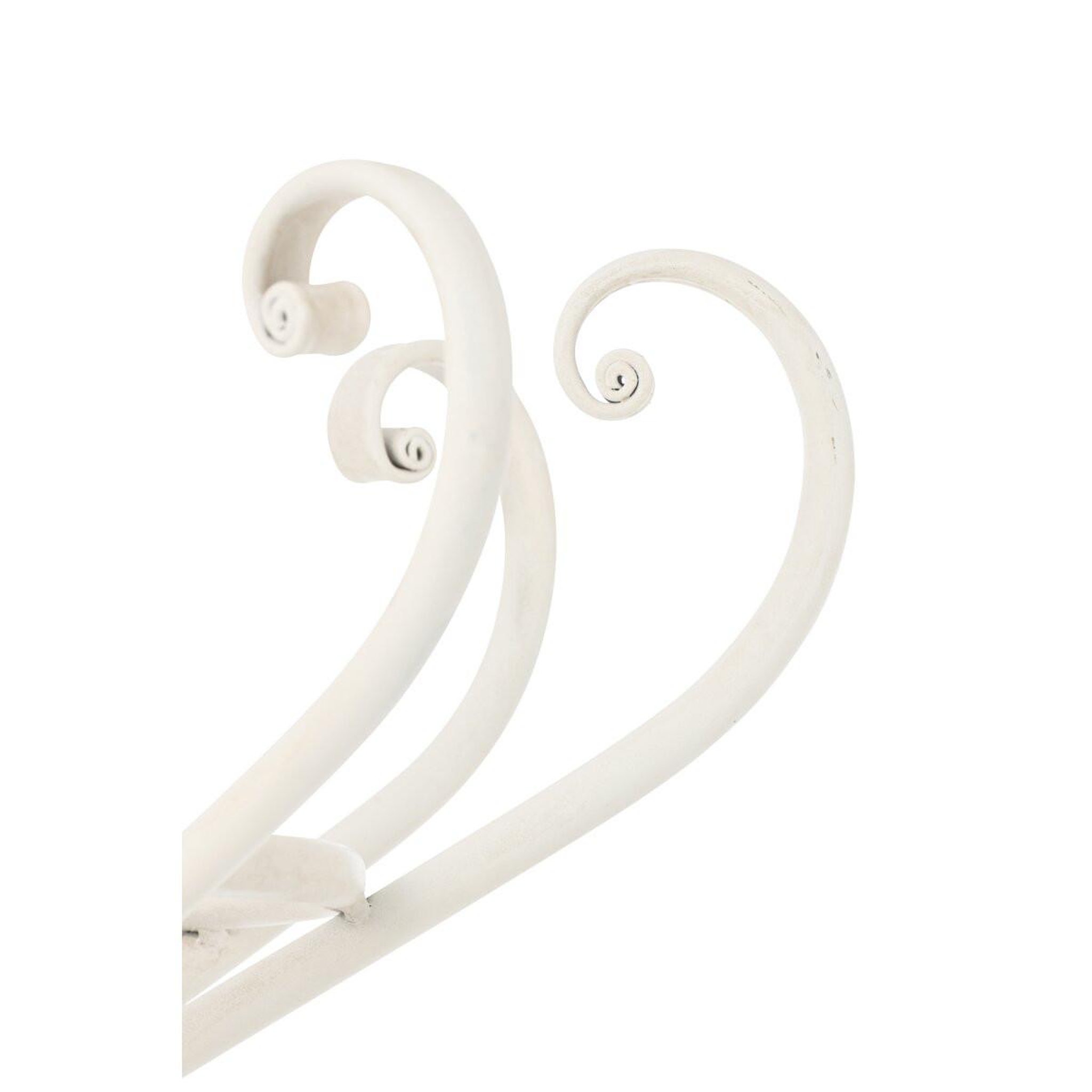Voir la diapositive 2 : J-LINE Porte-manteau en métal  rune  199cm blanc