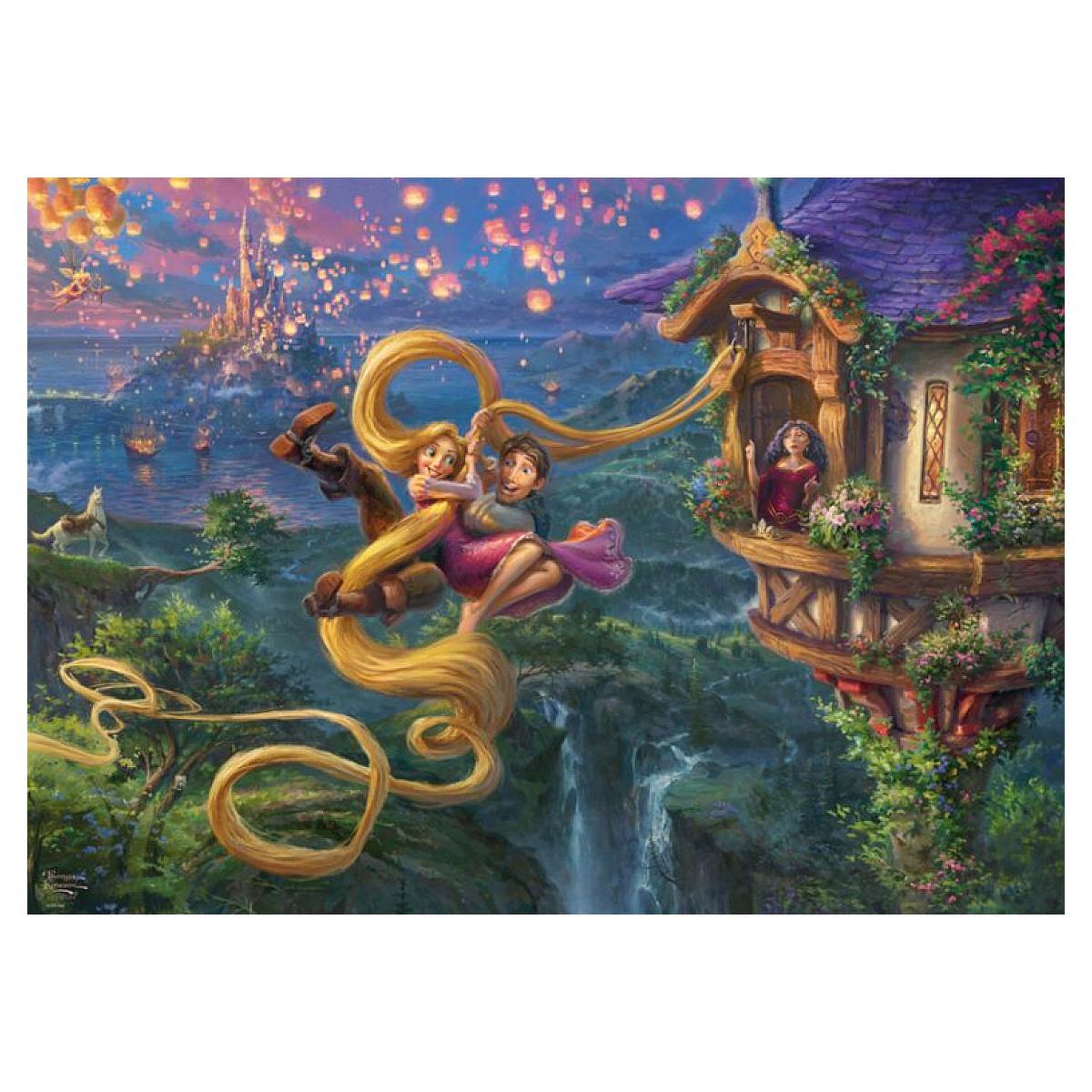 Schmidt Spiele Puzzle 1000 pcs Raiponce - Disney