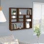 Voir la diapositive 1 : VIDAXL Etagere murale Chene marron 90x16x78 cm Bois d'ingenierie