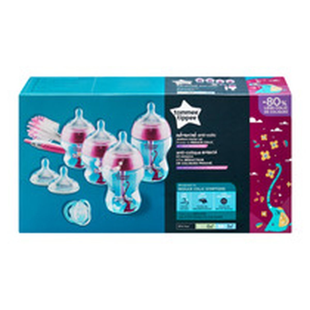TOMMEE TIPPEE Kit naissance rose AAC