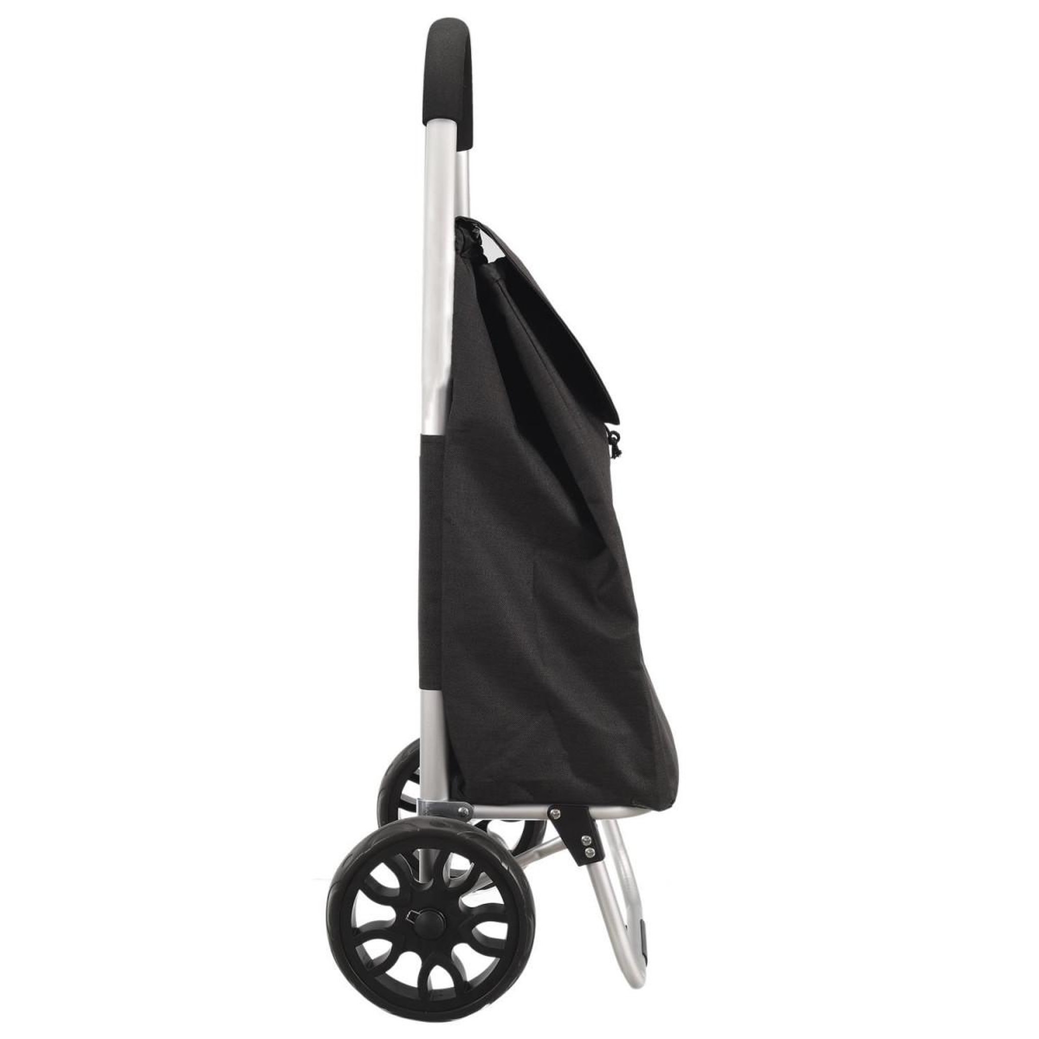Voir la diapositive 3 : Entre temps Chariot de marché  haut de gamme  48l noir
