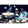 Voir la diapositive 2 : SCRAPCOOKING 8 bougies d'anniversaire espace et galaxie