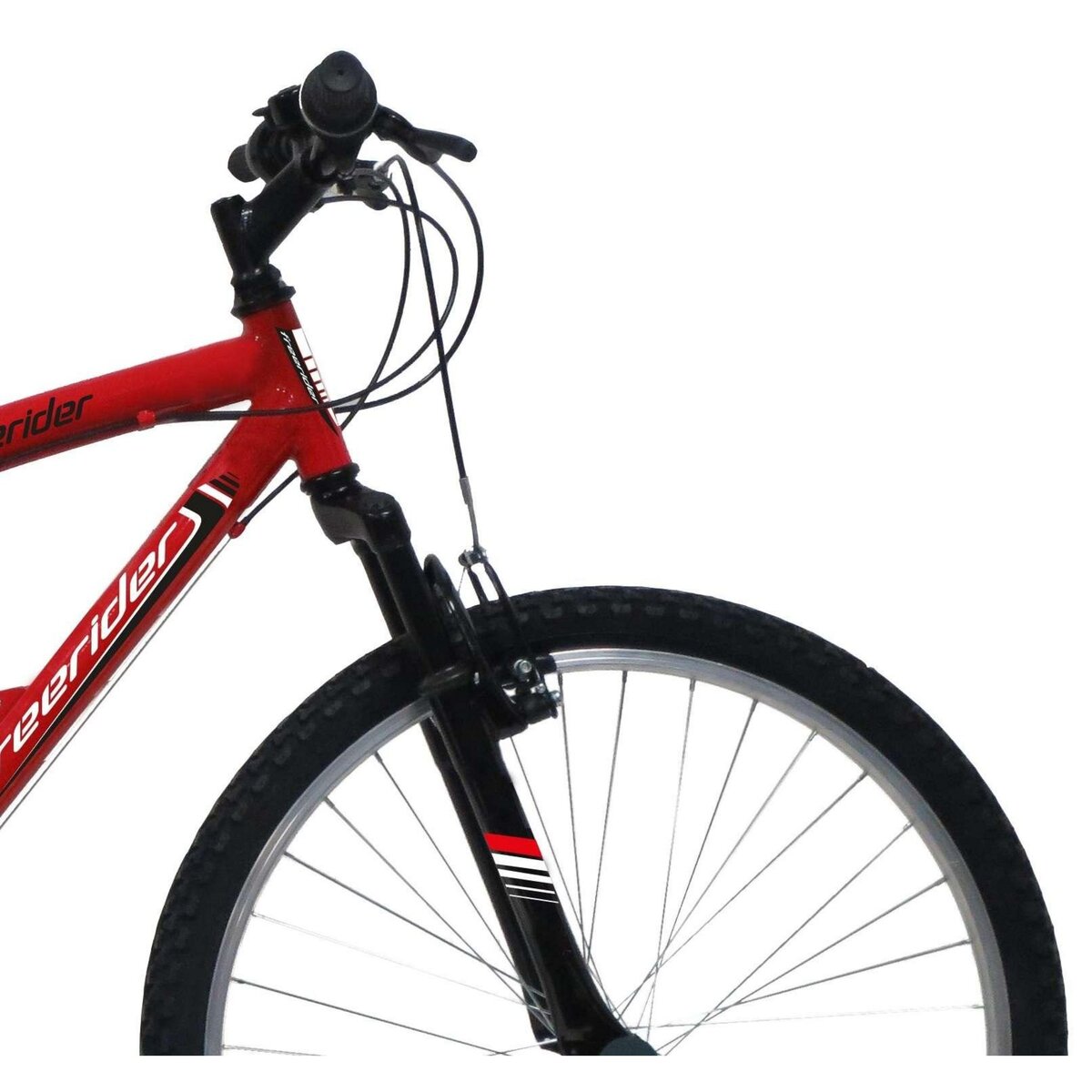 FREERIDER Vélo VTT 26'' - Modèle Tout Suspendu Freerider  - Cadre Acier - 18 Vitesses - Dérailleur arrière Shimano TY21 - Freins V-Brake - Fourche télescopique