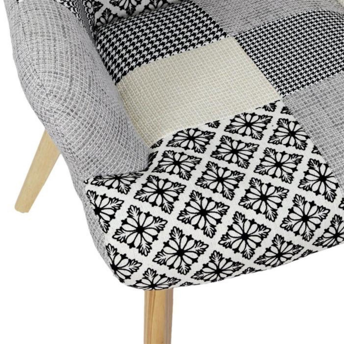 The Home Deco Factory Fauteuil de salon scandi Helsinki