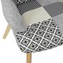 Voir la diapositive 5 : The Home Deco Factory Fauteuil de salon scandi Helsinki