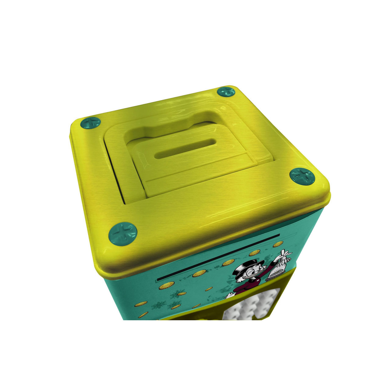 Lexibook Tirelire électronique Disney Picsou protégée par code secret avec effets sonores et lumineux et musiques.